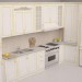 3d model Corner Kitchen - preview
