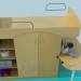 modèle 3D meubles en pépinière - preview