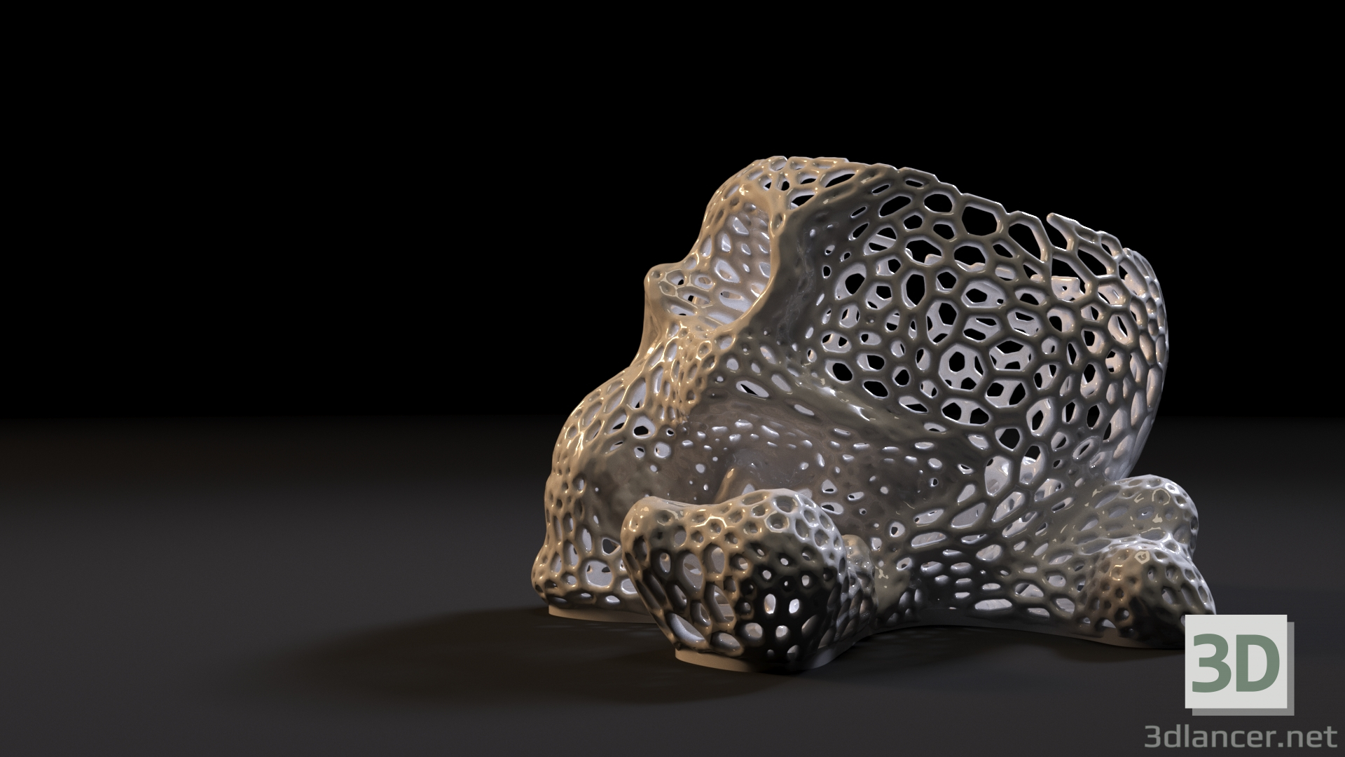 3D Korsan kafatası modeli satın - render