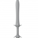 3d model Sword - preview