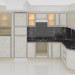 Klassische weiße Marmor Küche 3D-Modell kaufen - Rendern