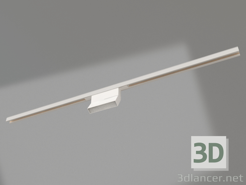 3d model Lámpara MAG-ORIENT-FLAT-FOLD-S195-6W Day4000 (WH, 80 grados, 48V) - vista previa