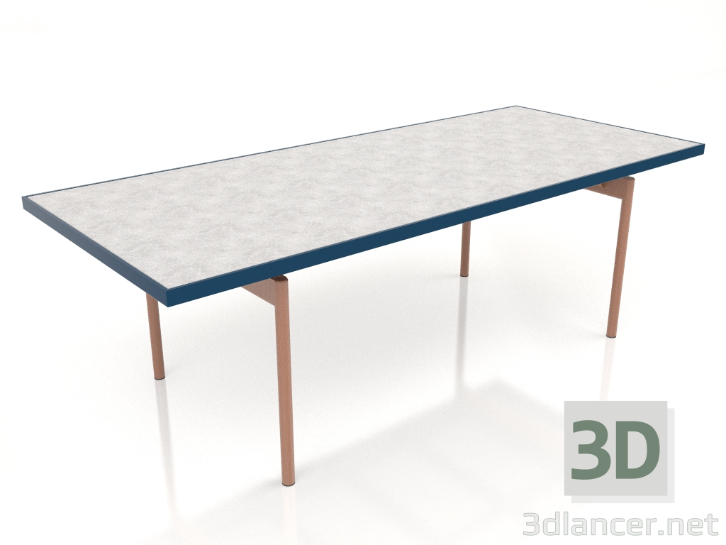 3D modeli Yemek masası (Gri mavi, DEKTON Kreta) - önizleme