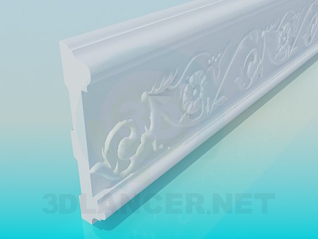 3d model Ceiling Frames High Poly - preview