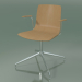 3D Modell Stuhl 5909 (4 Beine, drehbar, mit Armlehnen, Eiche) - Vorschau