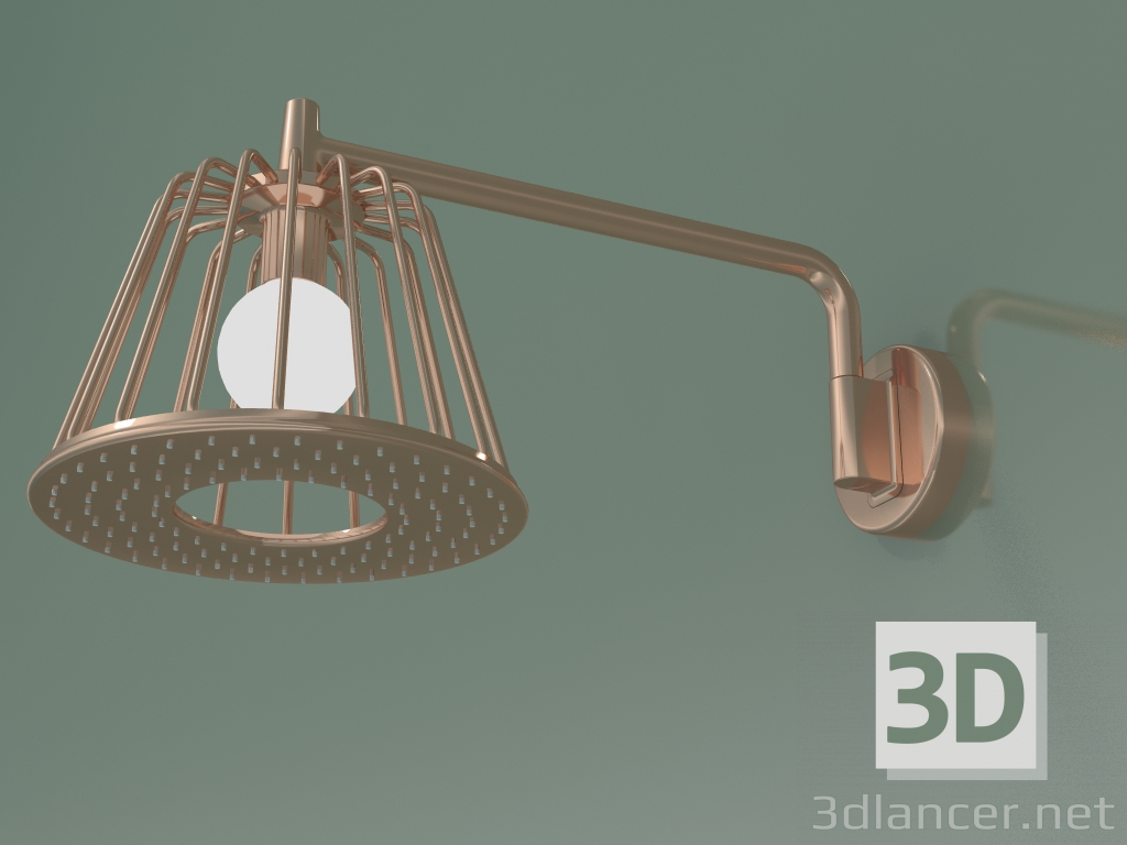 3d model Overhead shower (26031300) - preview