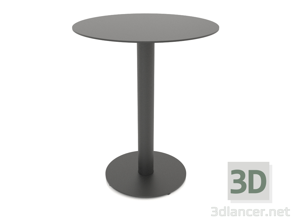 3d model Large MONO round table (60x75) - preview