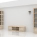 3d Корпусні меблі для класичної вітальні модель купити - зображення