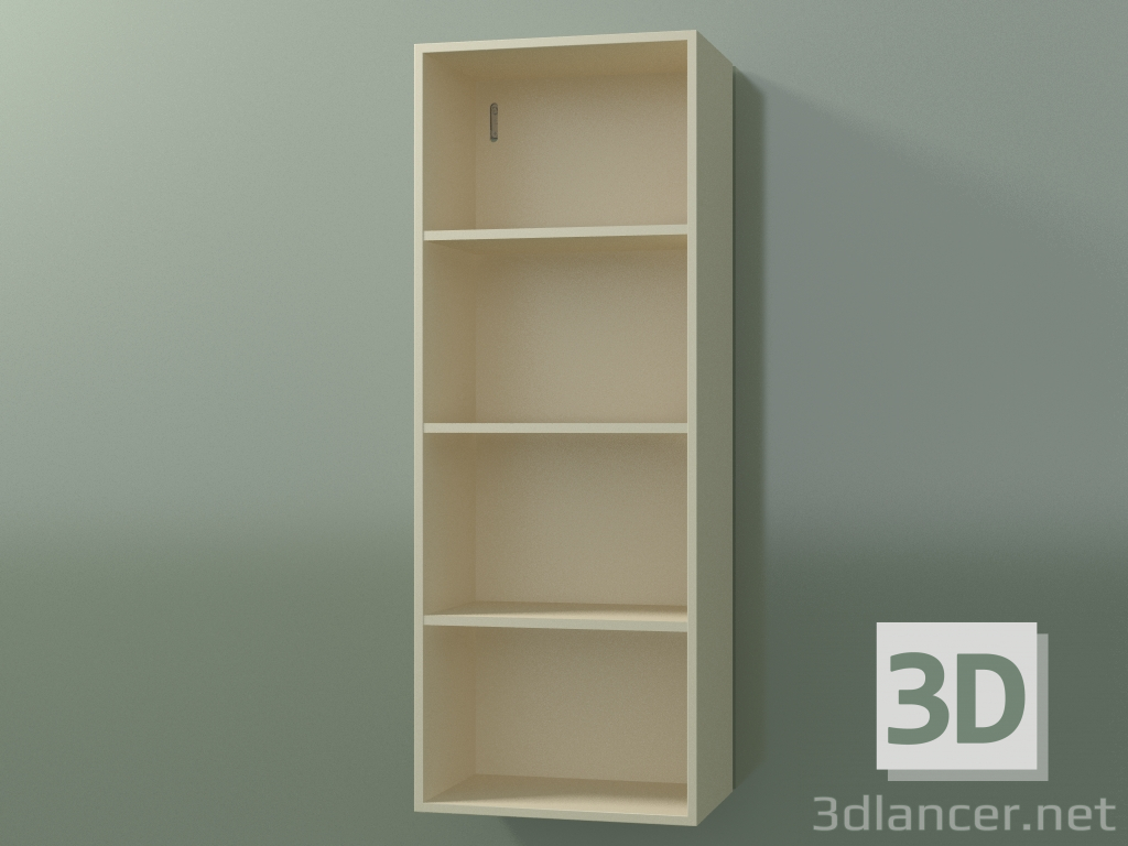 3d model Wall tall cabinet (8DUBCC01, Bone C39, L 36, P 24, H 96 cm) - preview