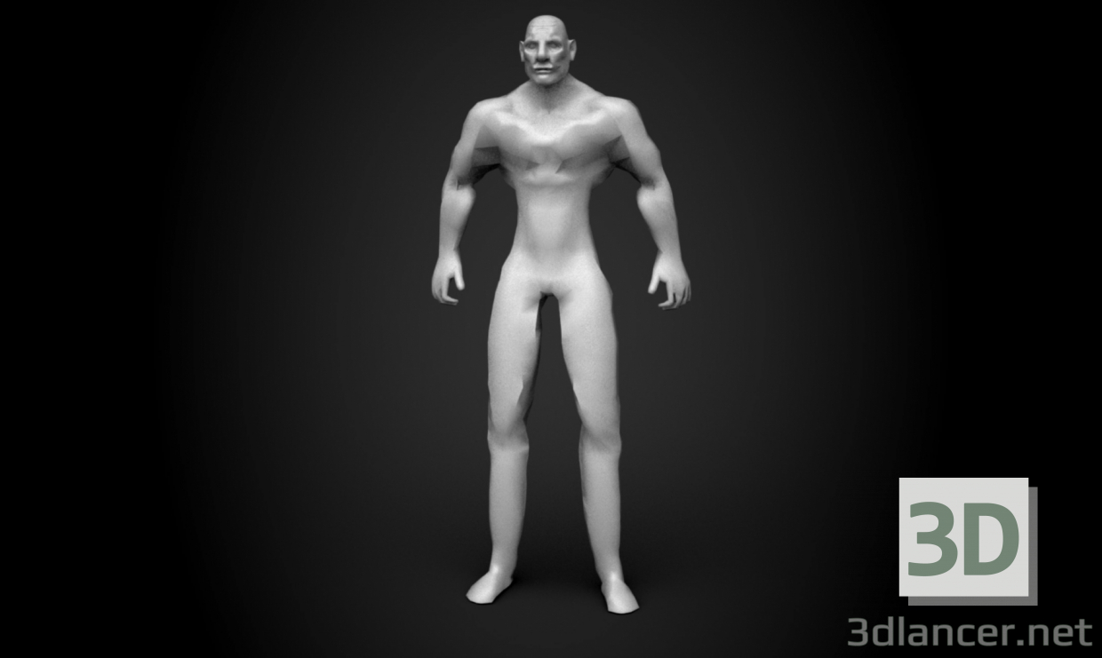 3d модель тіло – превью