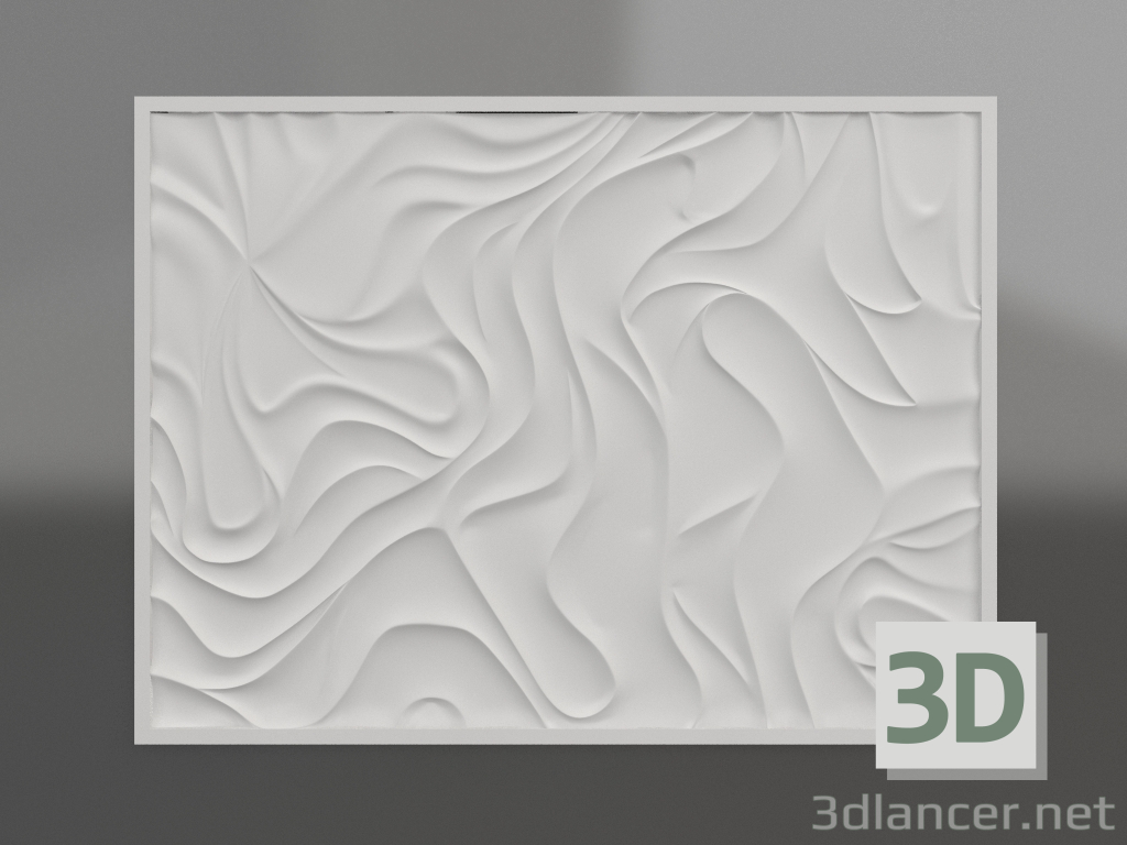 modèle 3D Velours bas-relief - preview