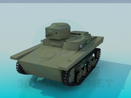 3D Modell T-37A - Vorschau