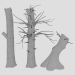 3D Ölü odun modeli satın - render