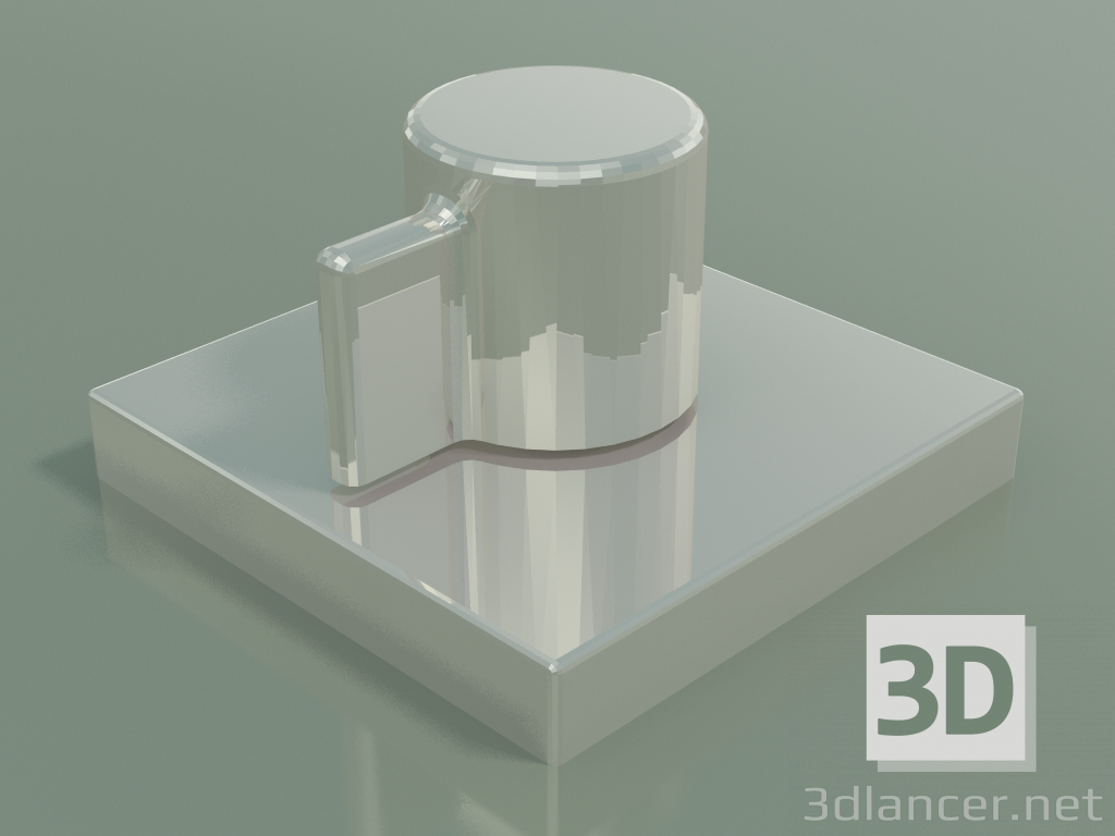 3D Modell Einstellknopf für kaltes Wasser (20.000 986-08) - Vorschau