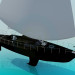 3D Modell Segelboot - Vorschau