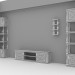 modello 3D di Classica vivere camera mobili comprare - rendering