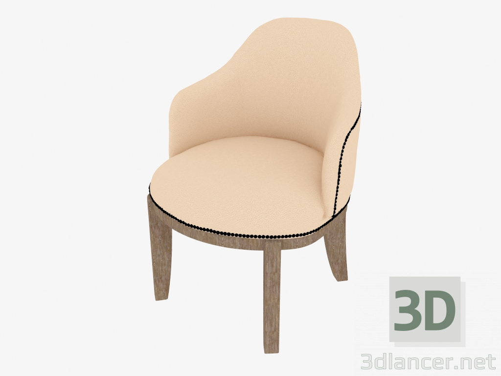 3D Modell Sessel 23 Rustikal - Vorschau