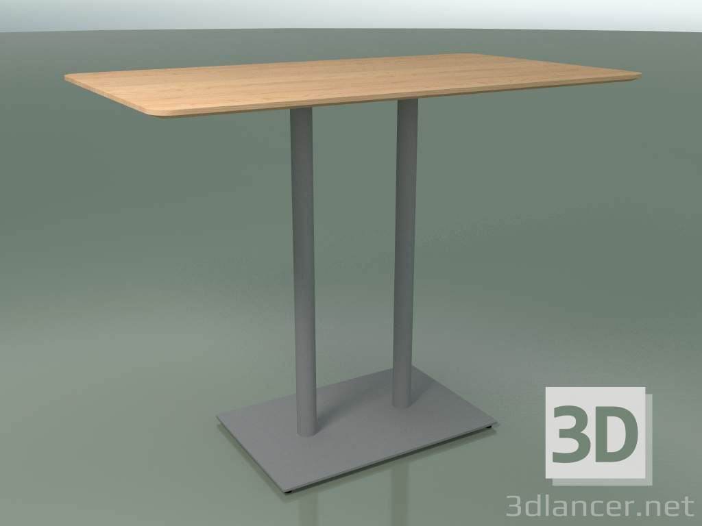 modello 3D Tavolo rettangolare Easy Mix & Fix (421-637, 80x140 cm) - anteprima
