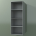 3d model Wall tall cabinet (8DUBCD01, Silver Gray C35, L 36, P 36, H 96 cm) - preview