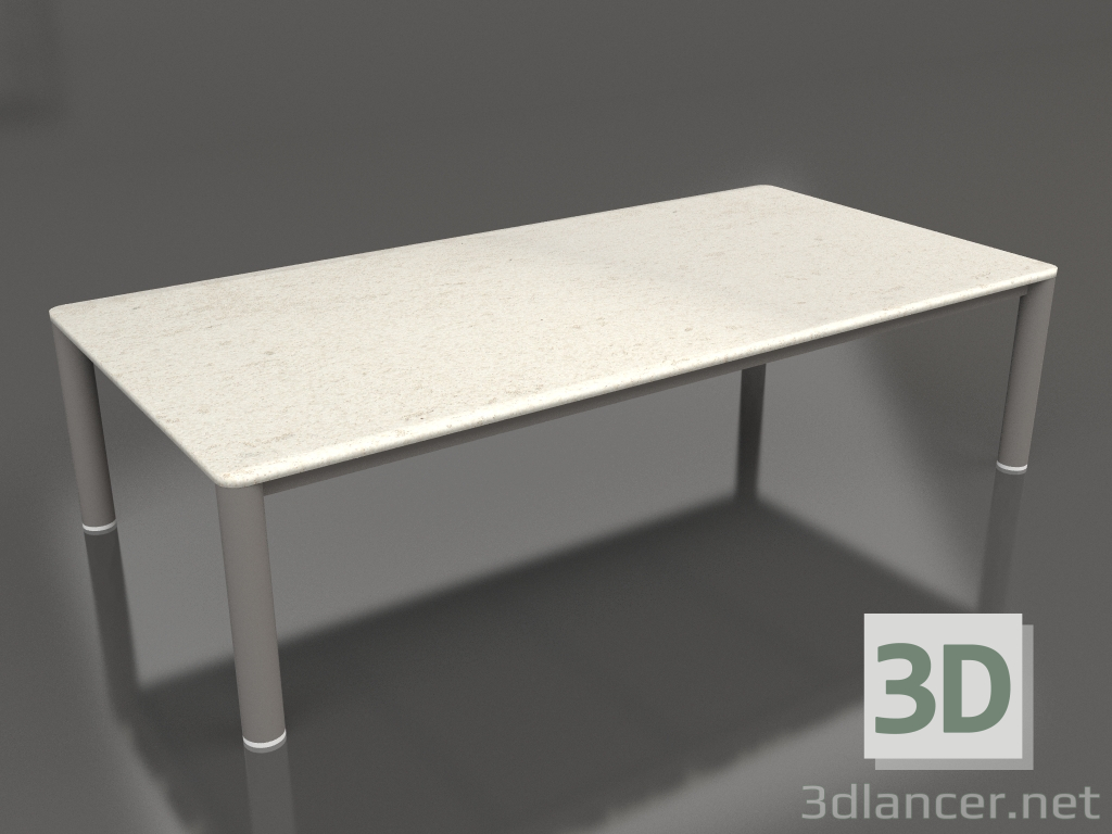 Modelo 3d Mesa de centro 70×140 (cinza quartzo, DEKTON Danae) - preview