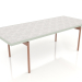 3d model Dining table (Cement gray, DEKTON Kreta) - preview