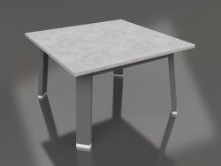 Square side table (Anthracite, DEKTON)