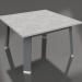 3d model Square side table (Anthracite, DEKTON) - preview