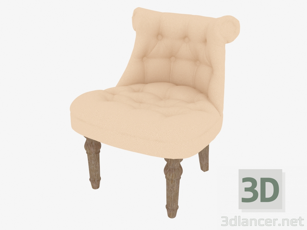 3D Modell Sessel 25 Barock - Vorschau