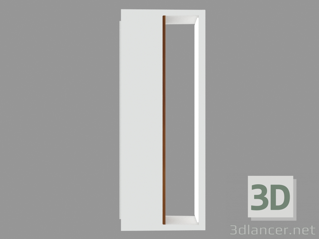 3d model Lámpara de pared MINI-COOL APPLIQUE WOOD (L9231W) - vista previa