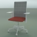 3d model High back chair 6502 (5 castors, with mesh, adjustable 3D armrest XL, V12) - preview