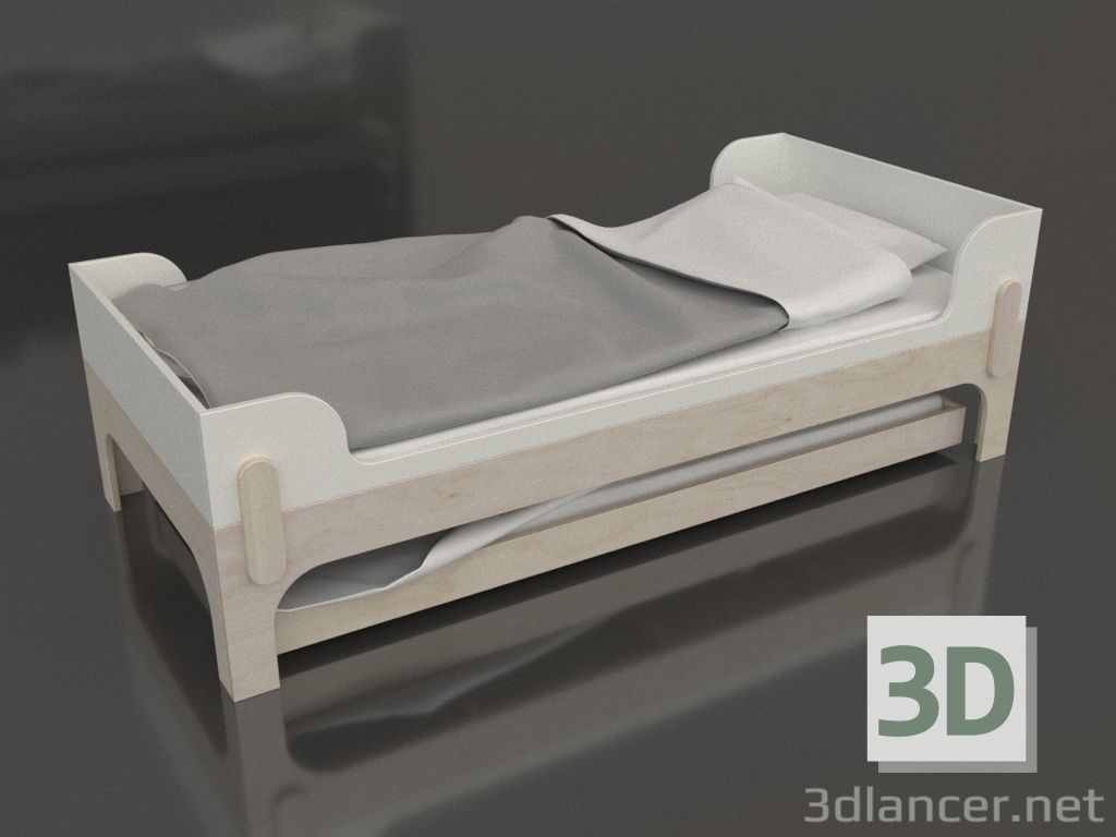 3D Modell Bett TUNE Z (BNTZA2) - Vorschau