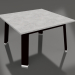 3d model Square side table (Black, DEKTON) - preview