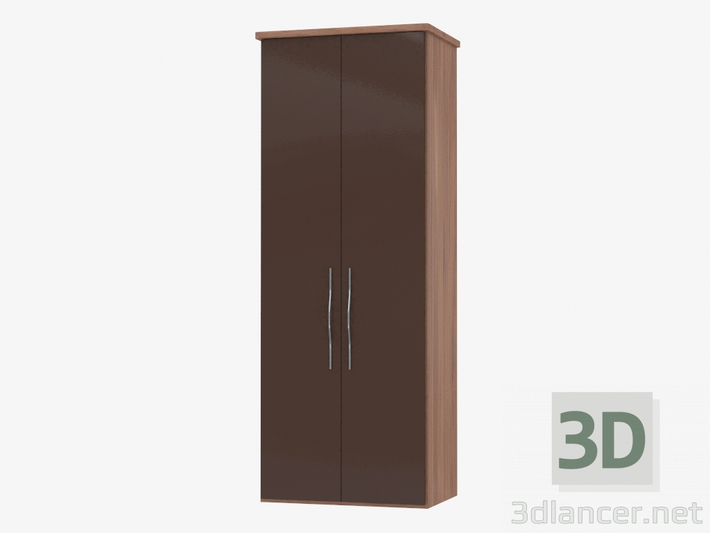 3d model Modular two-door cabinet 7 (90,6х235,9х62) - preview