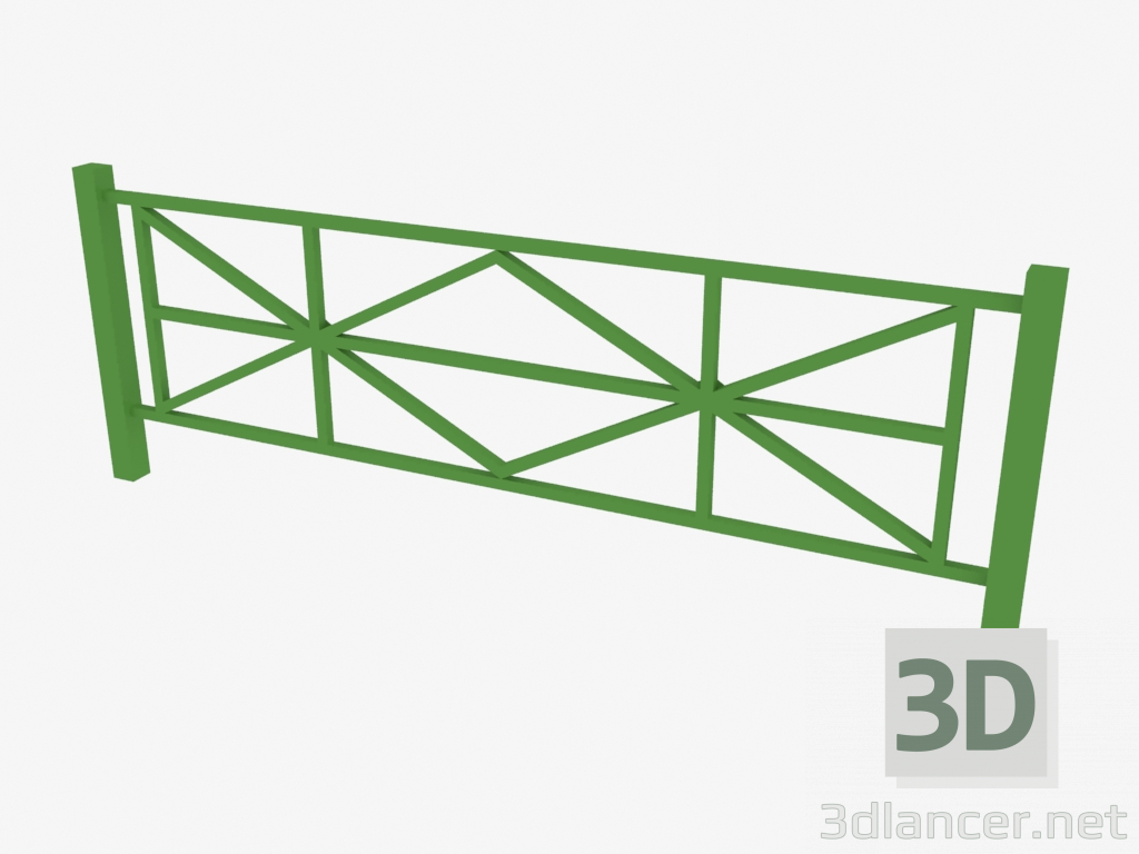 3D modeli Eskrim (1 stand ile) (10001) - önizleme