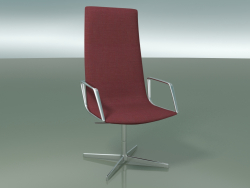 Manager chair 4906BI (4 legs, with armrests)