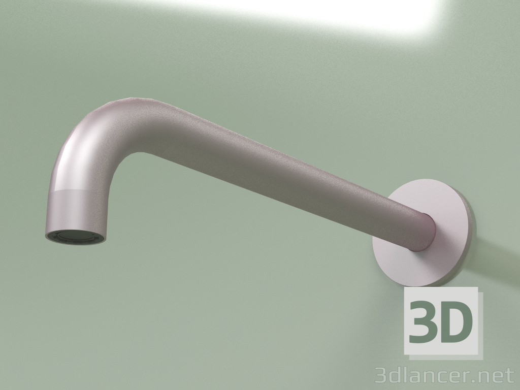3D modeli Duvar musluğu 90 ° Lmax 250mm (BC003, OR) - önizleme