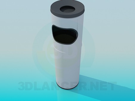 3d model Trashcan - preview