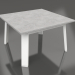 3 डी मॉडल वर्गाकार साइड टेबल (सफ़ेद, डेकटन) - पूर्वावलोकन