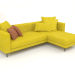 3D Modell Sofa Carol 2560 x 1800 (Zenit 12) - Vorschau