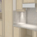 modello 3D di Classico quote altimetriche granito cucina travertino con controsoffitti comprare - rendering