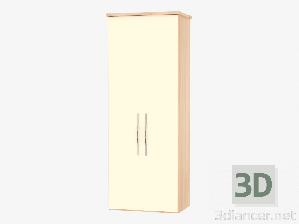 3d model Modular two-door cabinet 8 (90,6х235,9х62) - preview