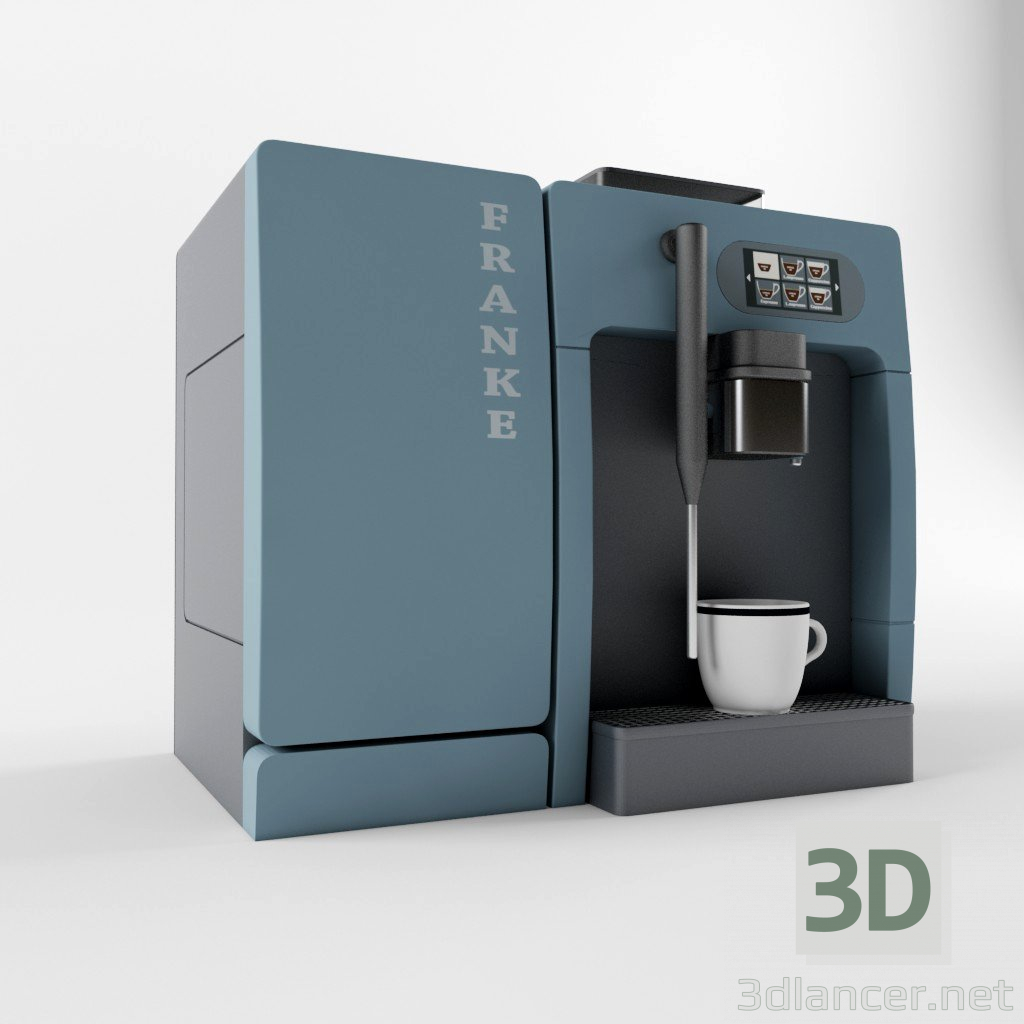 modèle 3D de Cafetière Franke A200 FM1 acheter - rendu