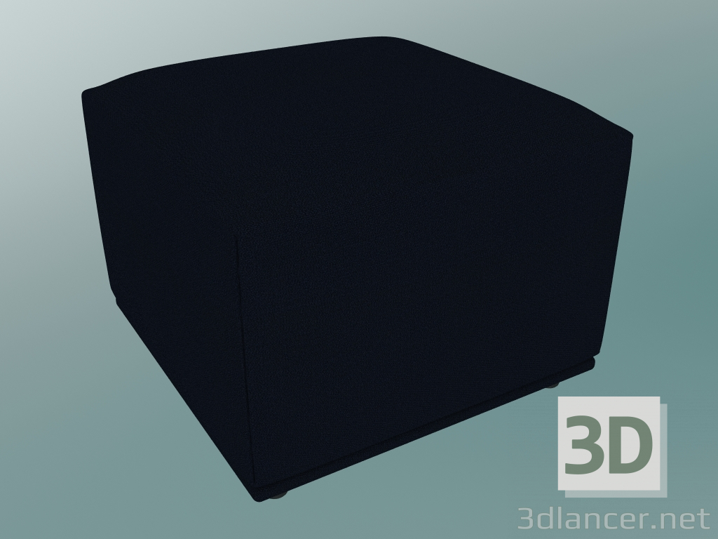 3D Modell Sitzpuff Echo (52 x 52 cm, Vidar 554) - Vorschau
