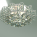 3d model Ceiling chandelier 16017-6 (white with silver-Strotskis) - preview
