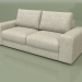 3d модель Розкладний диван Augusta (бежевий) – превью