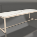 modèle 3D Table à manger 270 (DEKTON Aura, Sable) - preview