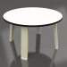 3d модель Круглий бічний стіл (Gold, Phenolic) – превью