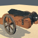 3D Modell Garmata (Kanone) Kosake (echt, original) - Vorschau