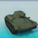 3d модель Советский легкий танк Т-70 – превью