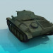 3d model E-70 light tank - preview